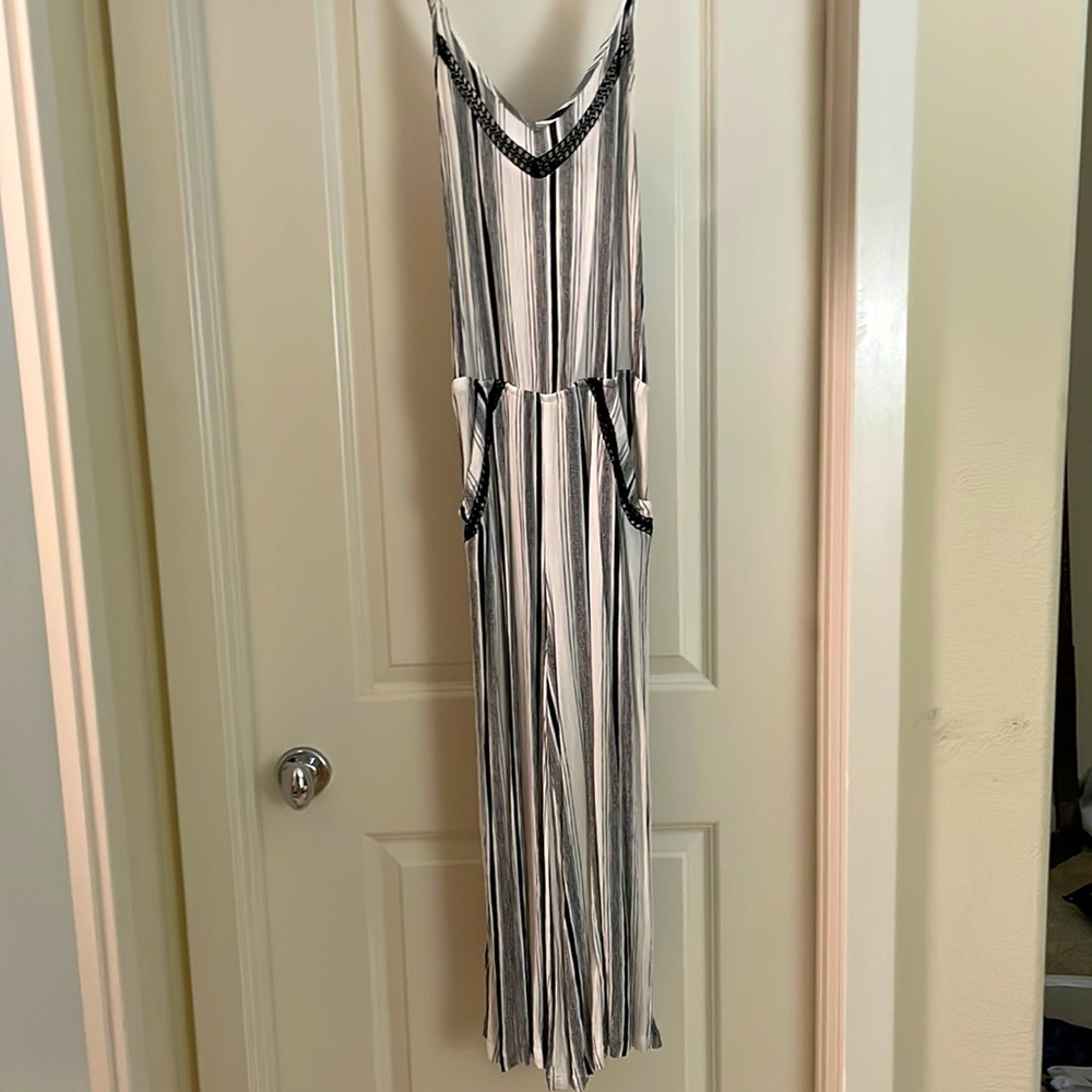 Lucky Brand Beach Cover-up Jumpsuit